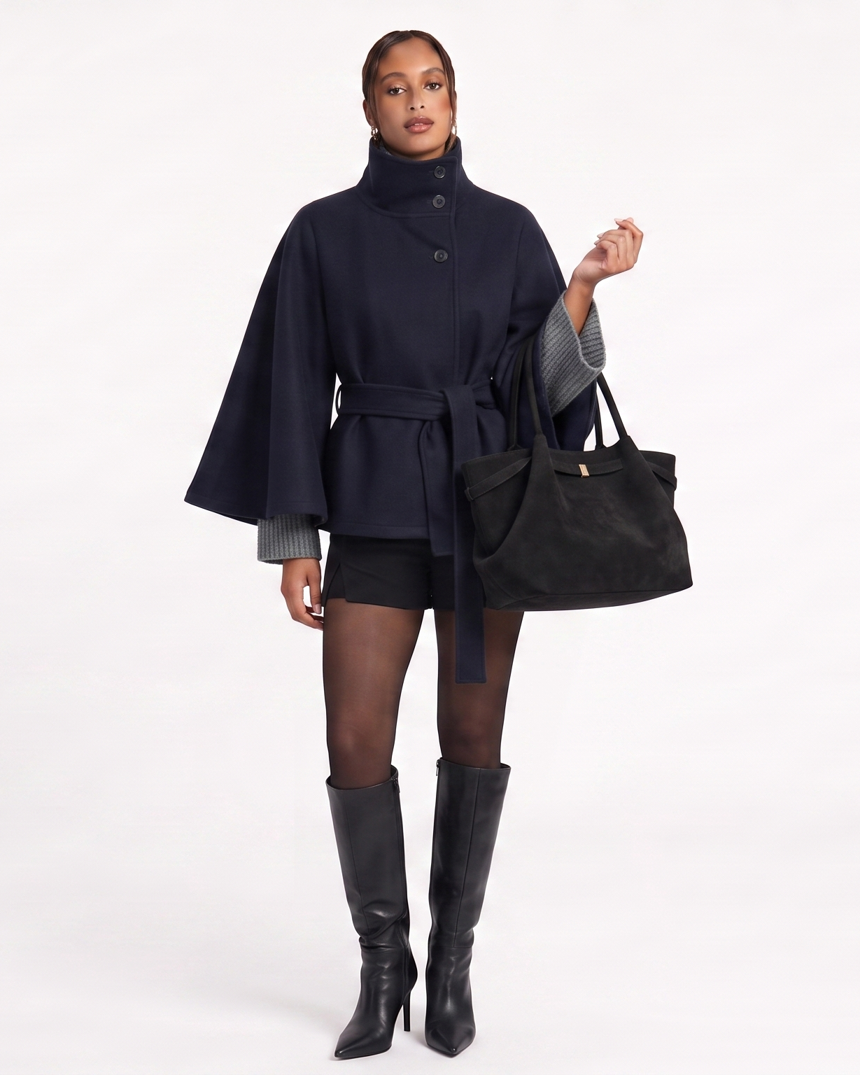 Cape Jacke - Blue