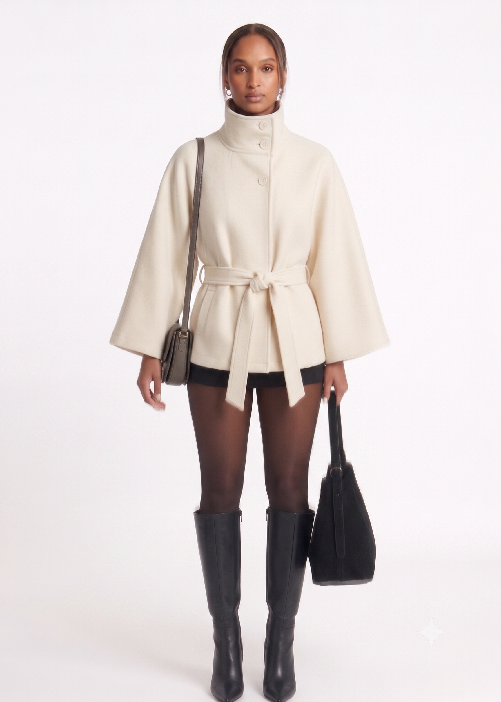 Cape Jacke - Cream