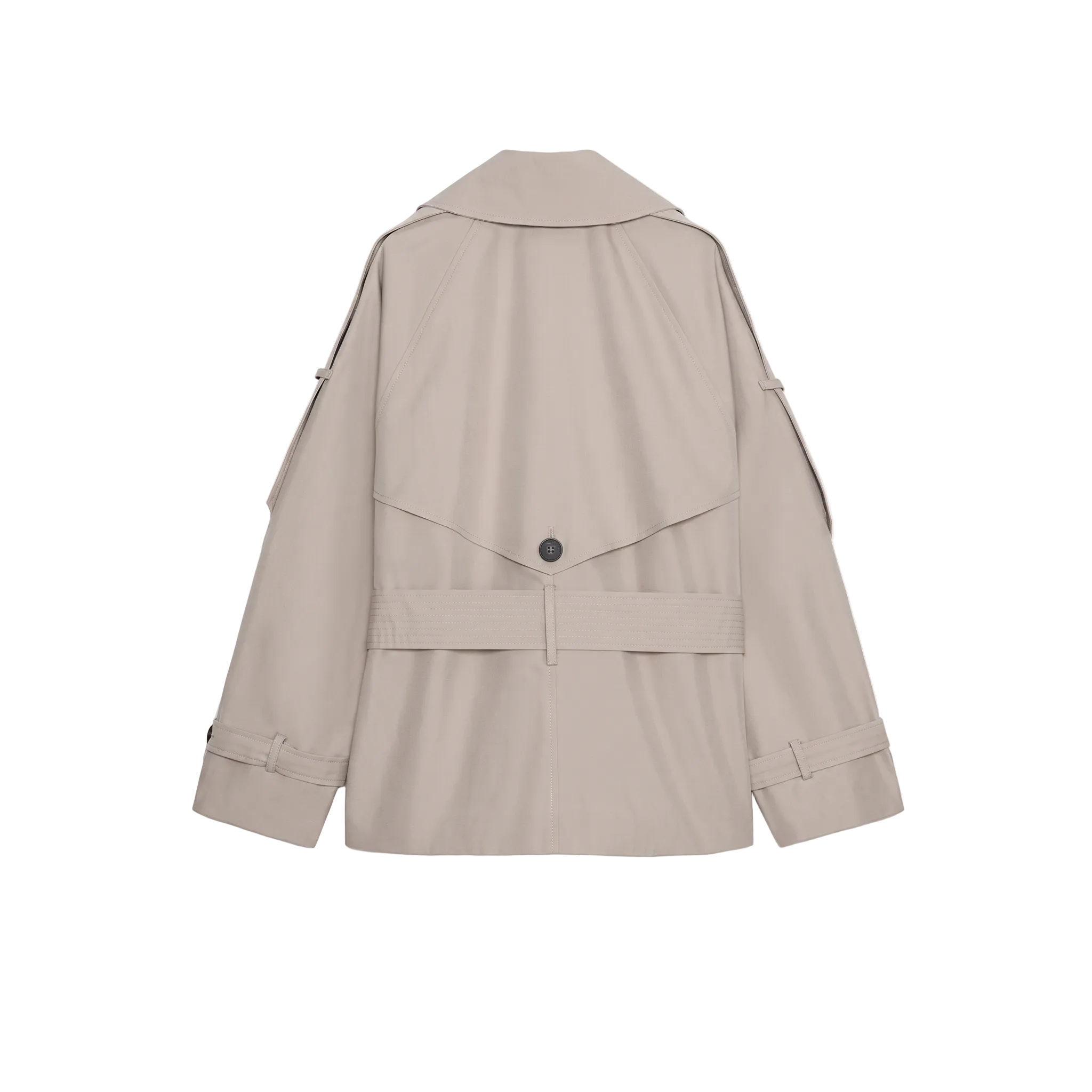 Mid Length Trench Coat