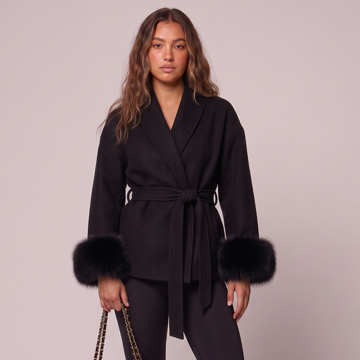 High Quality Faux Fur Jacke - 3 Farben