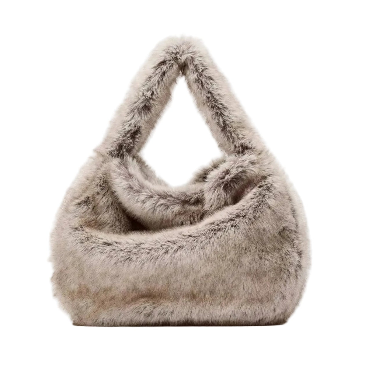 Oversize Fur Tote Bag