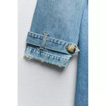 Denim Long Coat