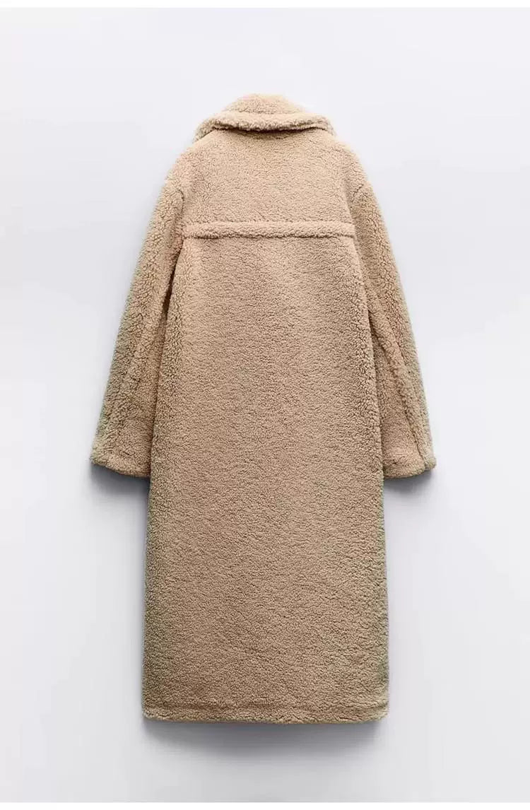 Wool Fleece Mantel - 2 Farben