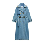 Denim Long Coat