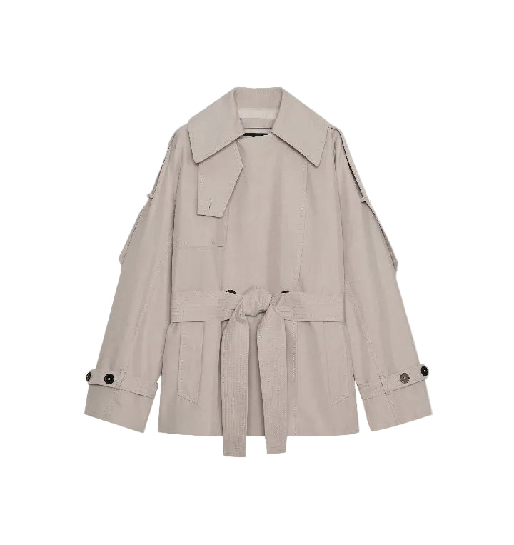 Mid Length Trench Coat
