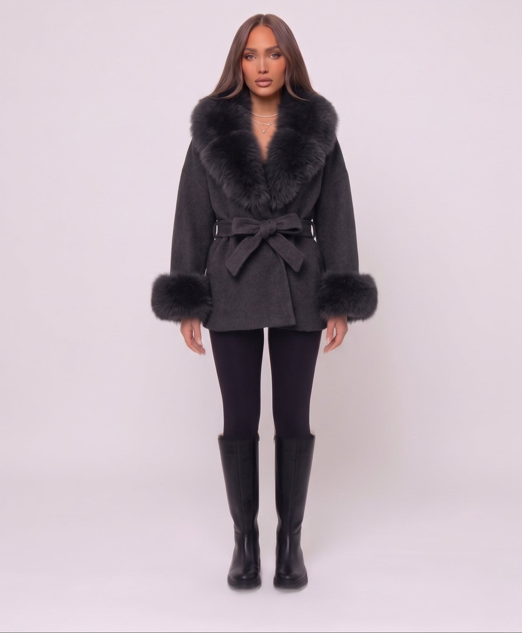 Black Panther Faux Jacket