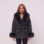 Black Panther Faux Jacket