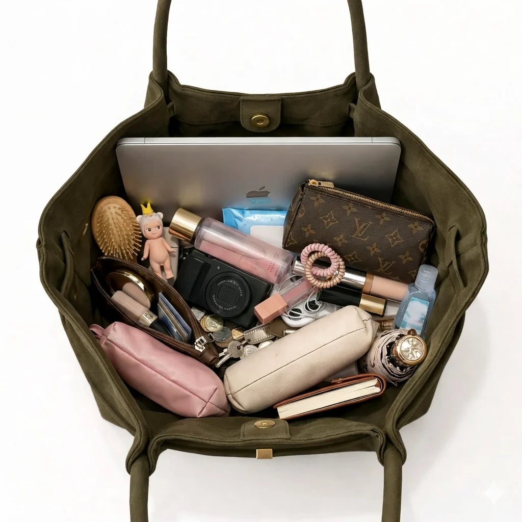 Ellunora 2.0 Tote Bag - Henna Green