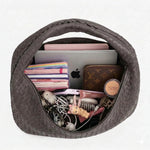 Snail Wave Large Tote Bag - Grau