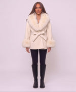 Off White Furr Jacket