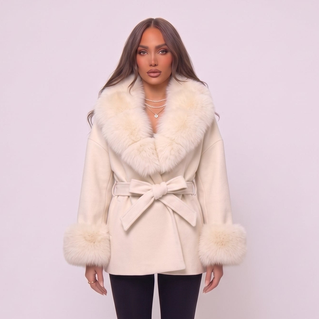 Off White Furr Jacket