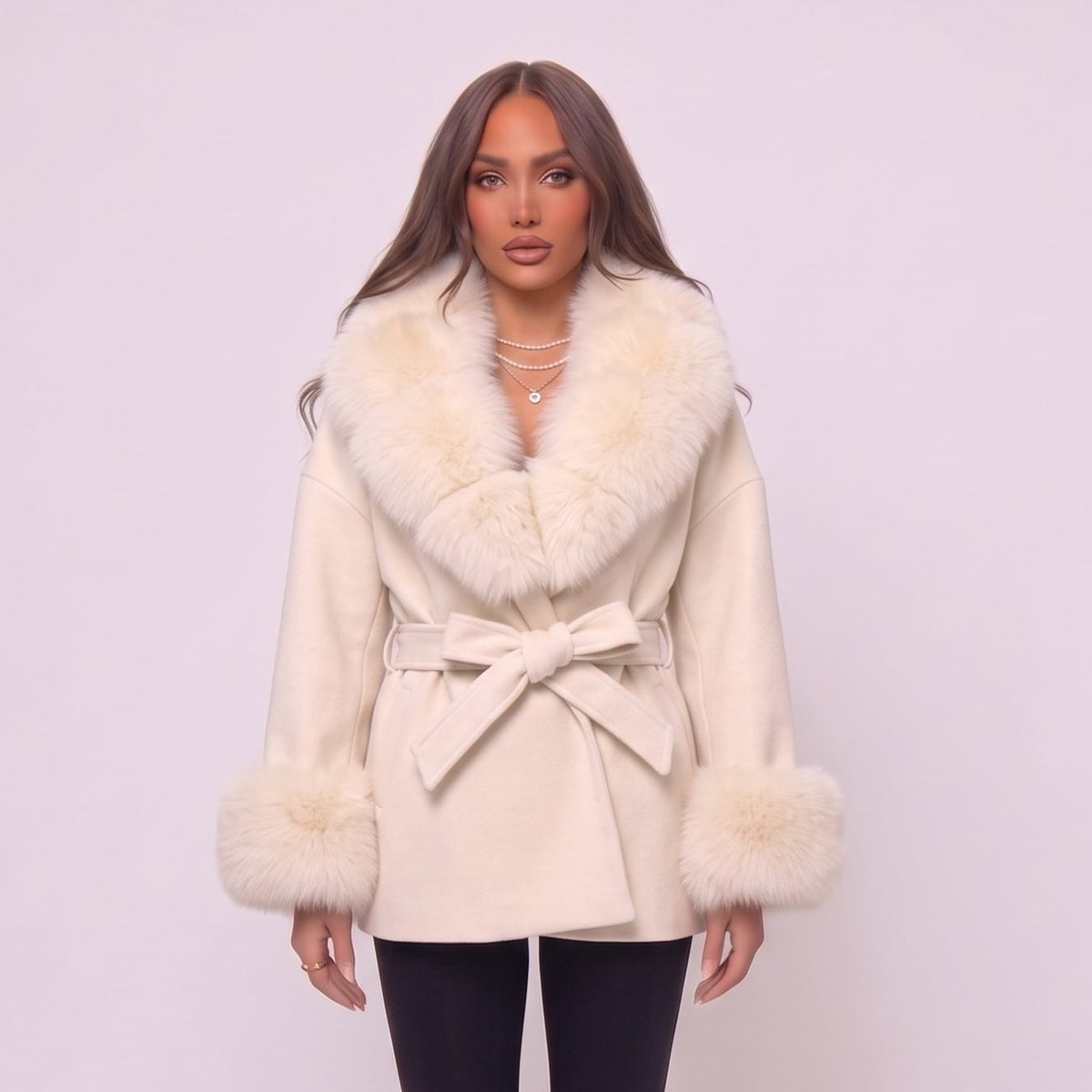 Off White Furr Jacket