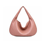 Snail Wave Large Tote Bag - Blush