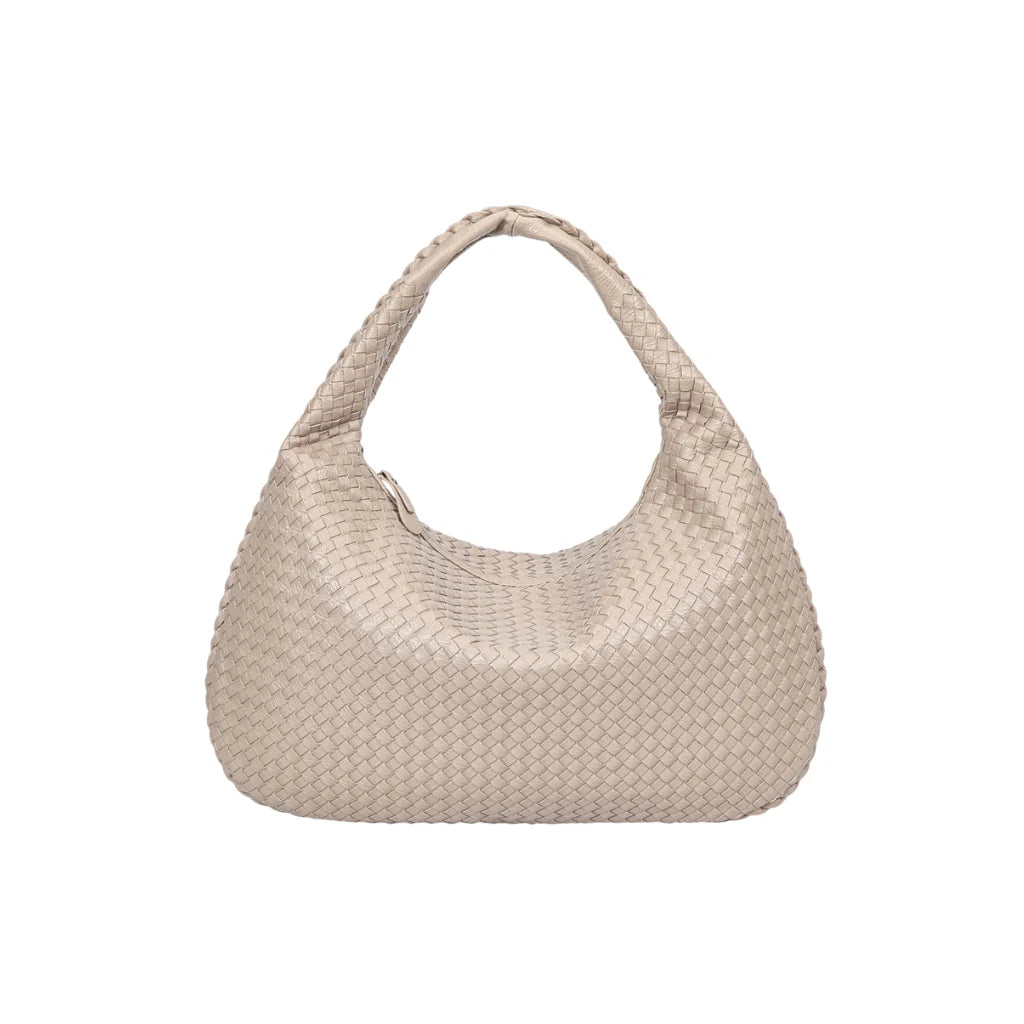 Snail Wave Large Tote Bag - Cream