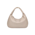 Snail Wave Large Tote Bag - Cream