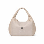 Snail Wave Large Tote Bag - Cream
